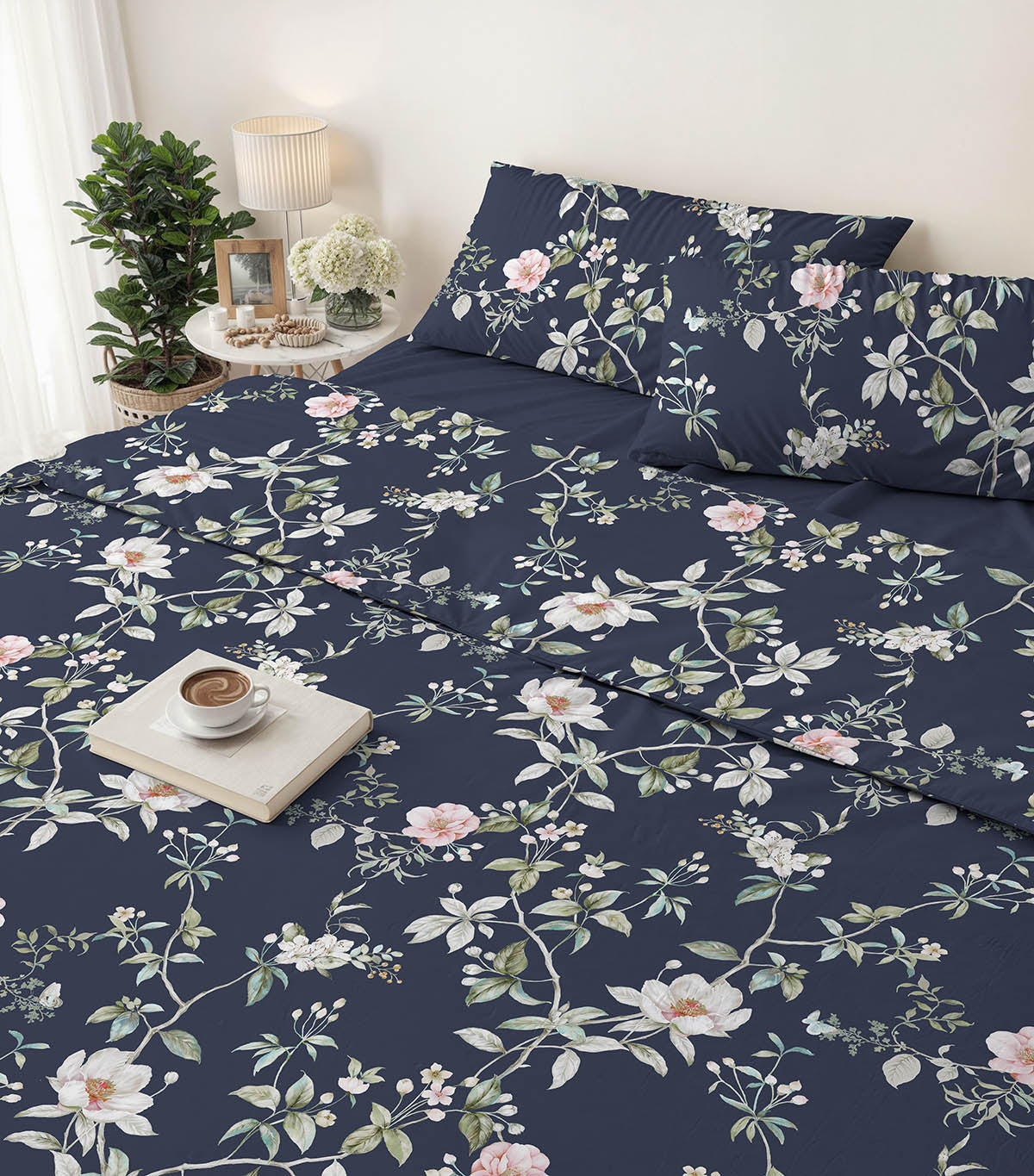 Fitted Bed Sheet Floral Spring