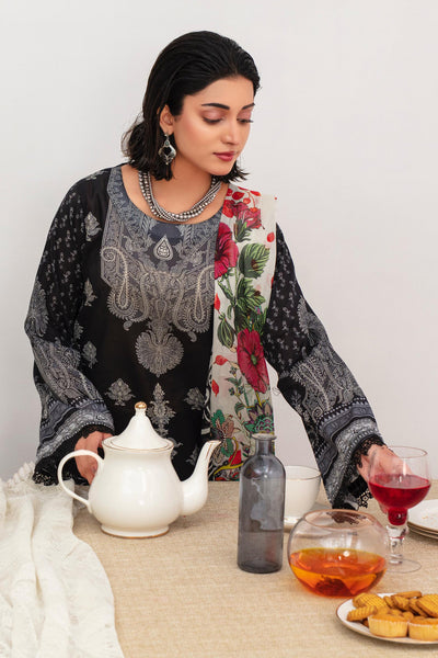 3 Pcs Digital Printed Lawn Suit Nouri