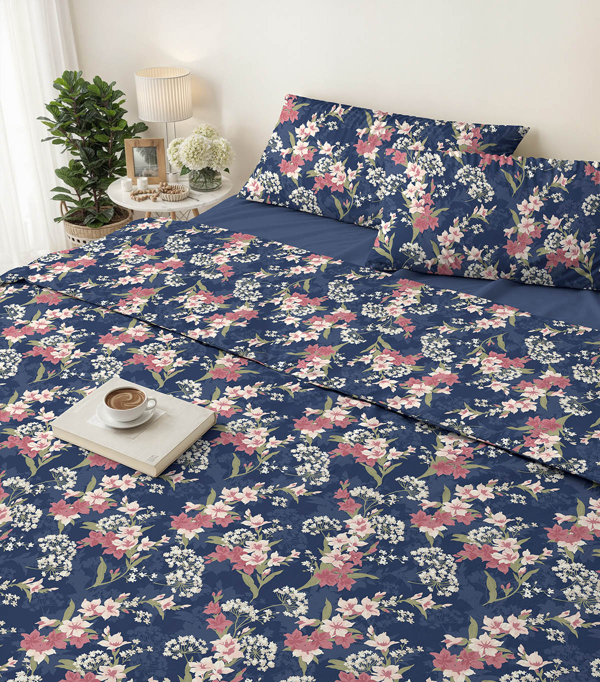 Fitted Bed Sheet Blooming Lilly