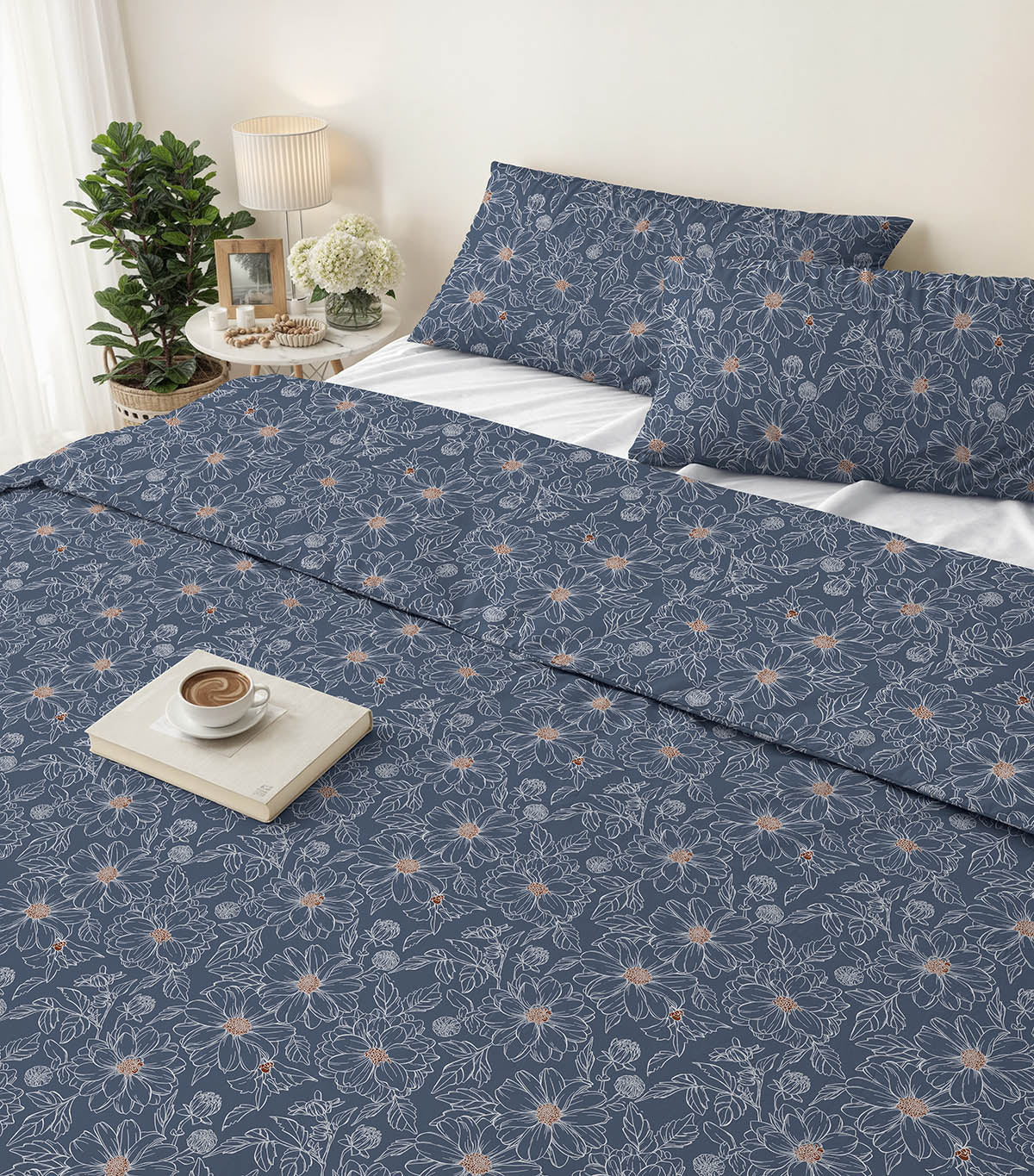 Fitted Bed Sheet Sun Flower