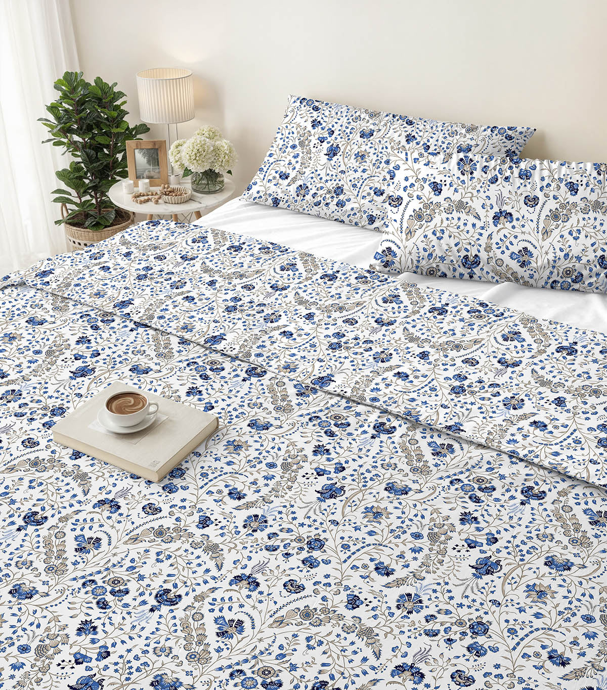 T-144 Easy Care Duvet Cover Set Decorative Chints