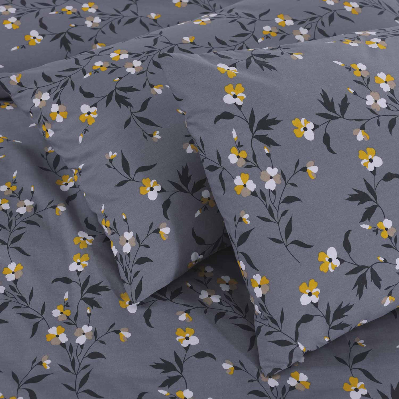 EVERYDAY ESSENTIAL T-144 DUVET COVER SET BOTANICAL FABOULOUS