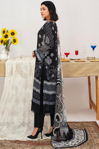 3 Pcs Digital Printed Lawn Suit Nouri