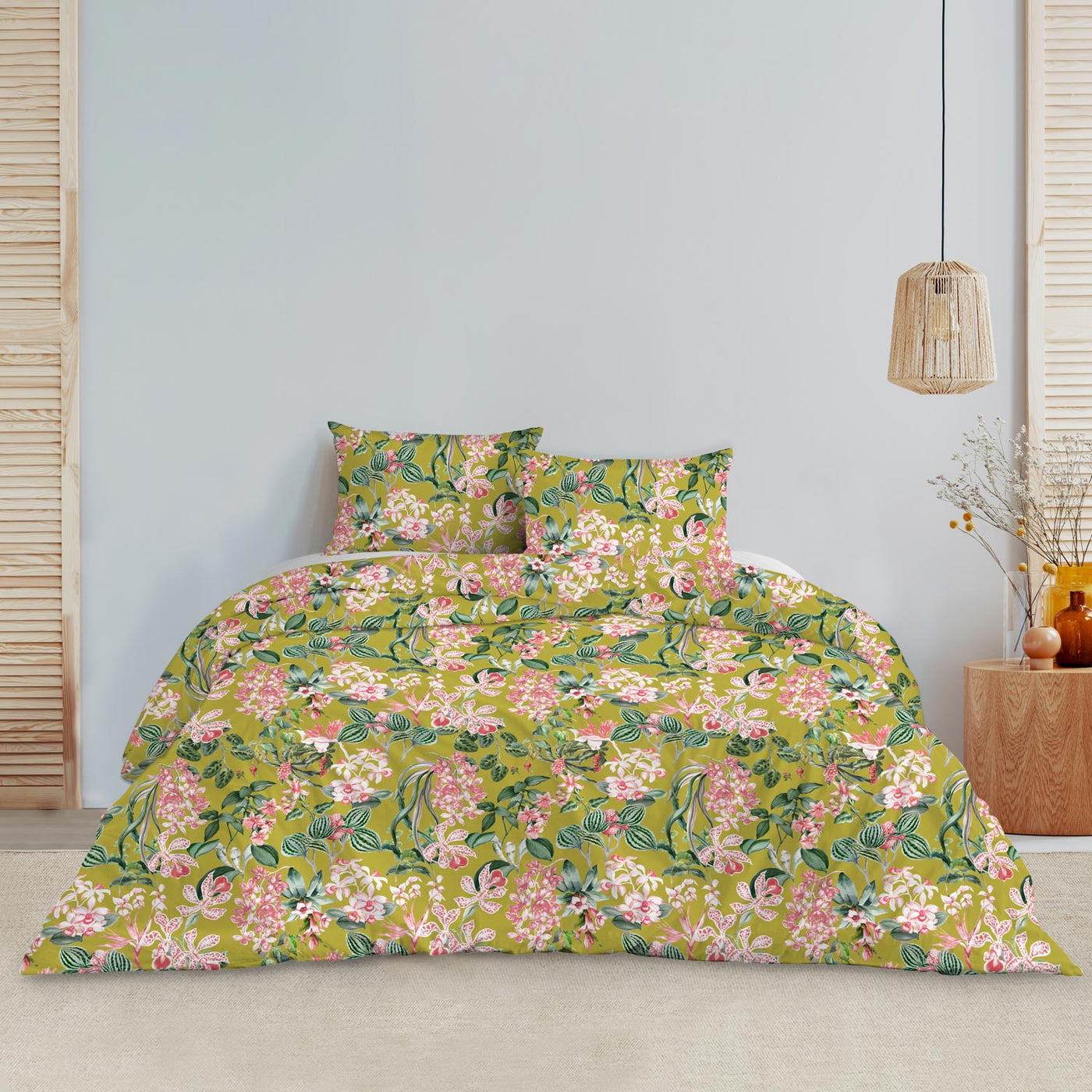 T-144 BED SHEET SET FLORITA
