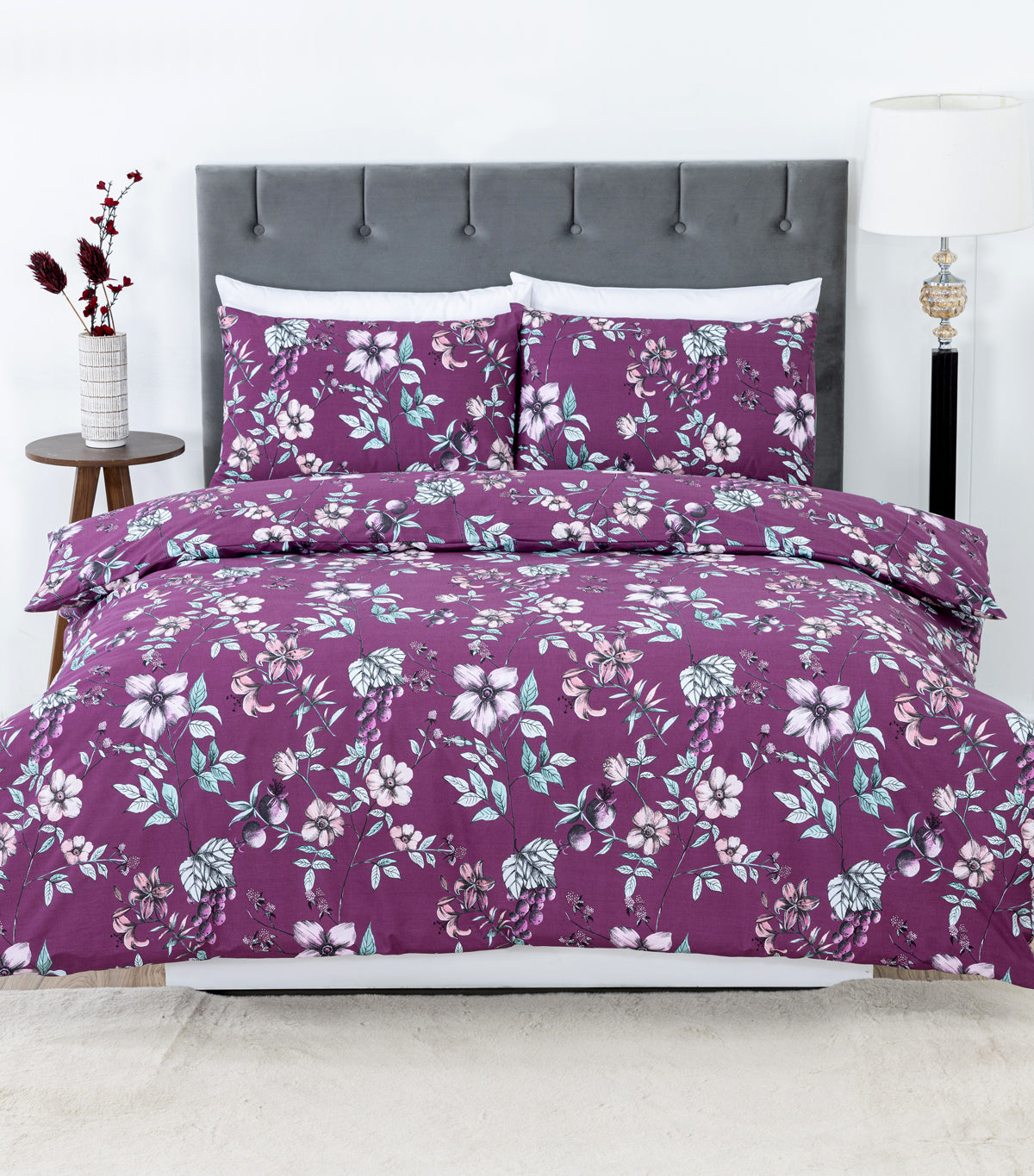 T-144 Easy Care Bed Sheet Set Roseane