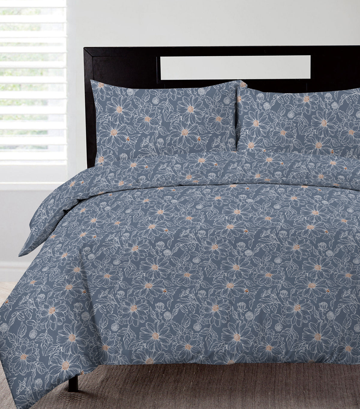 T-144 Easy Care Duvet Cover Set Sun Flower