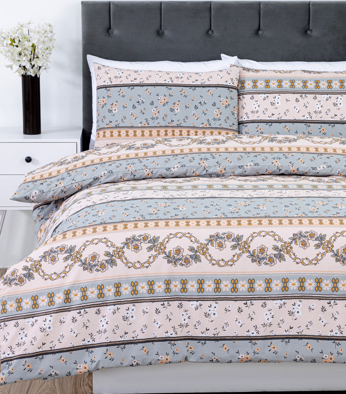 T-144 Easy Care Bed Sheet Set English