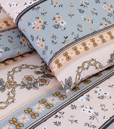 T-144 Easy Care Bed Sheet Set English