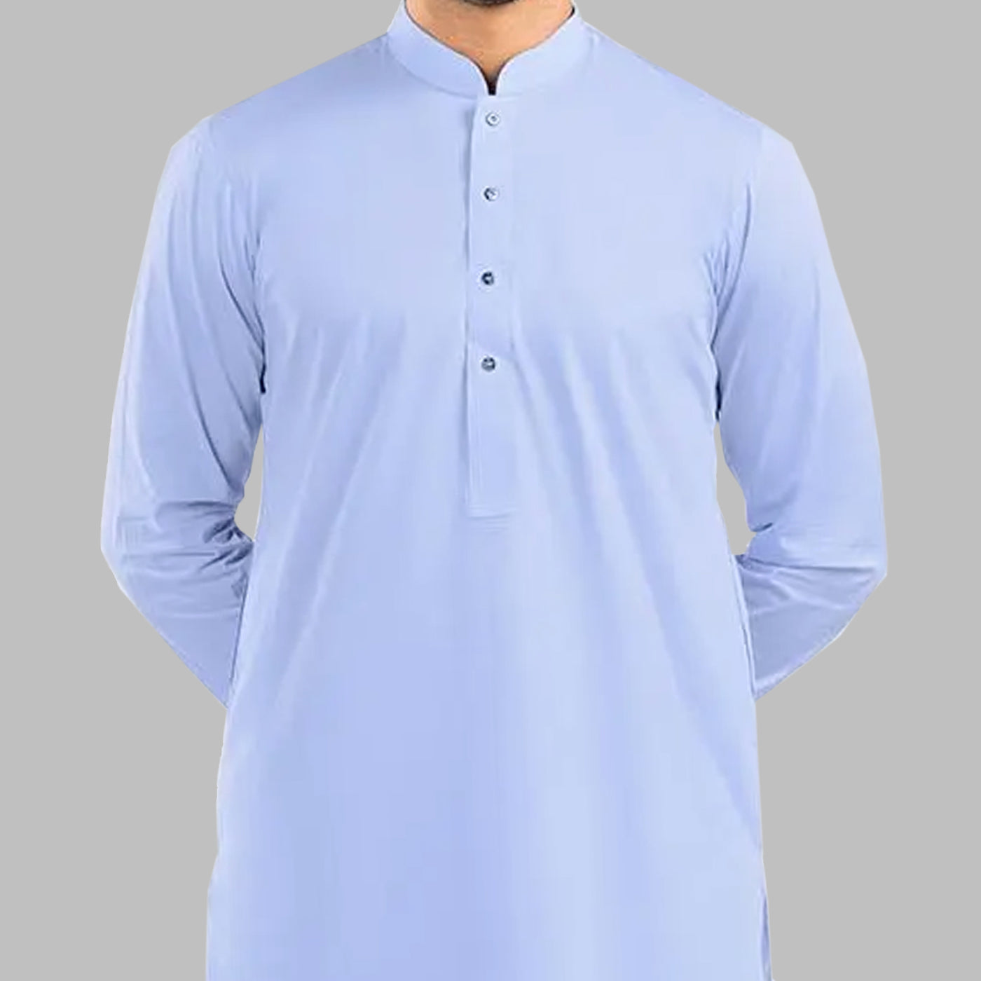 100% Cotton Latha Sky Blue Sultan