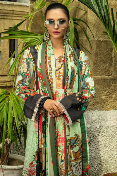 3 PIECE LAWN SUIT PERIDOT 101030 D-10