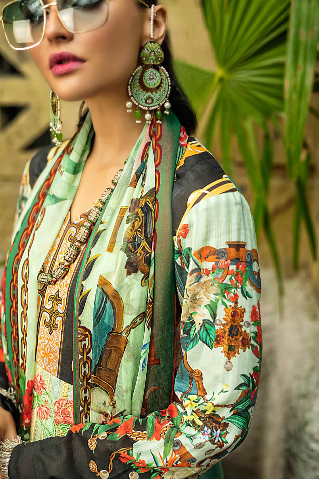 3 PIECE LAWN SUIT PERIDOT 101030 D-10