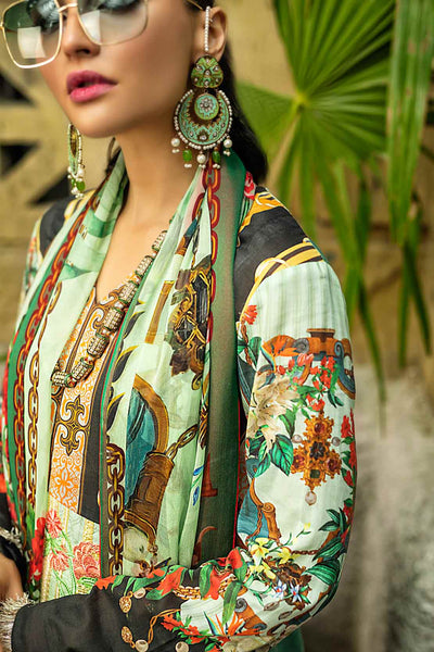 3 PIECE LAWN SUIT PERIDOT 101030 D-10