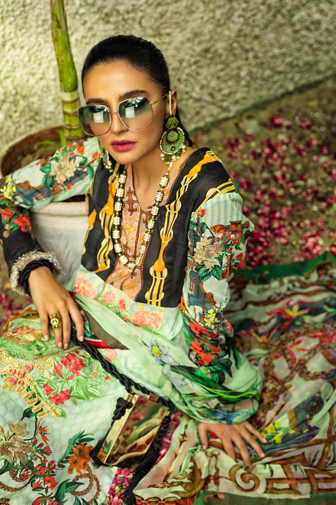 3 PIECE LAWN SUIT PERIDOT 101030 D-10