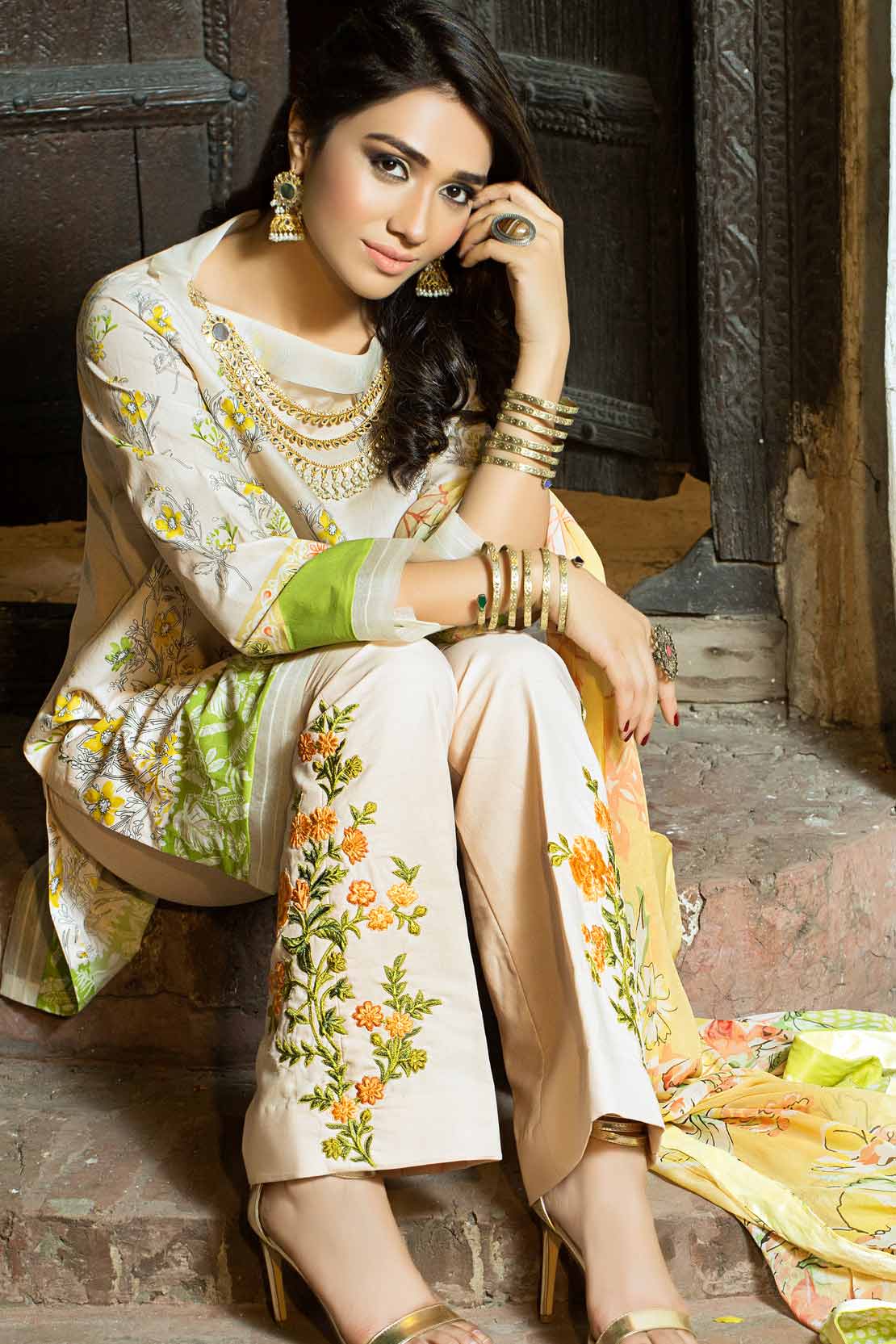 3 PIECE COTTON SUIT NUR UN NISA 101222
