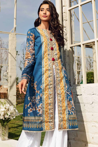 2 PCS DIGITAL PRINTED SUIT ROSE ORIENTALE