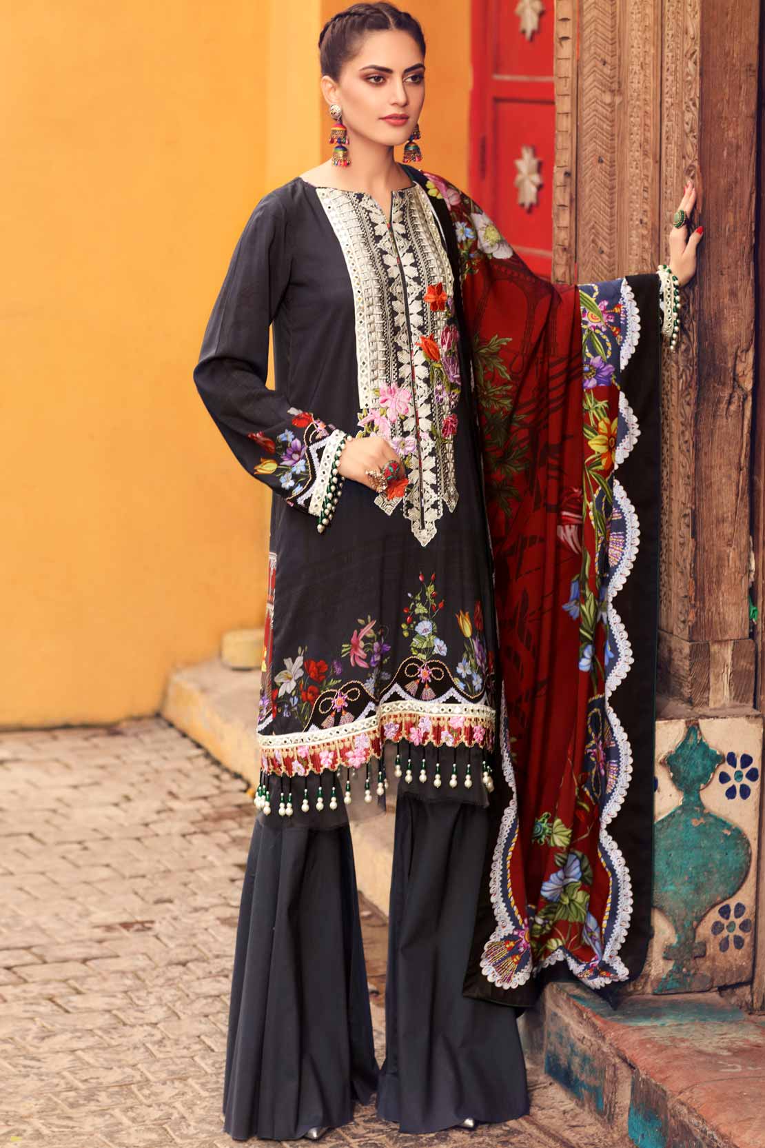 3 PIECE LINEN SUIT ELAHEH 101067 D-2