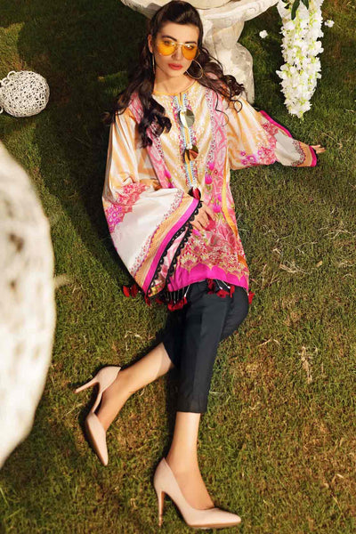 2 PCS DIGITAL PRINTED SUIT ROSE SAUVAGE