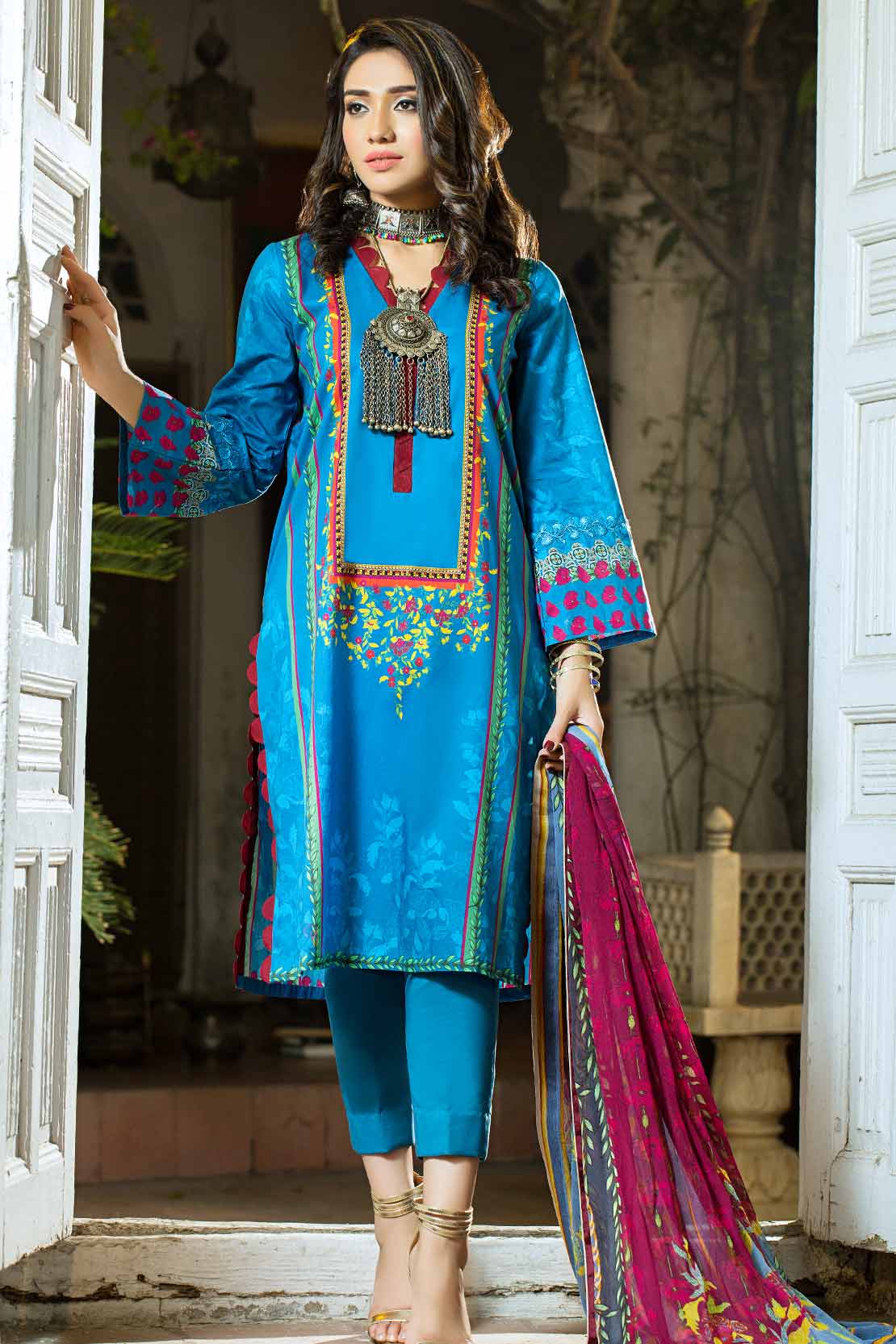 3 PIECE COTTON SUIT ZEB 101227