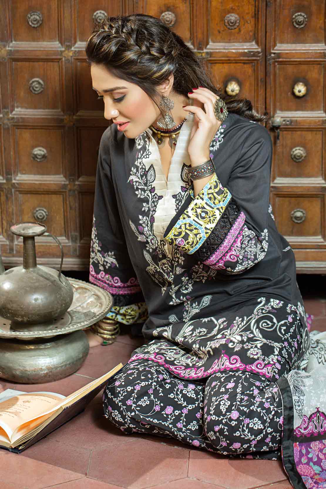 3 PIECE COTTON SUIT GUL BANO 101229