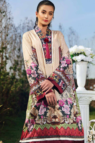 2 PCS DIGITAL PRINTED SUIT ROSE JASMIN
