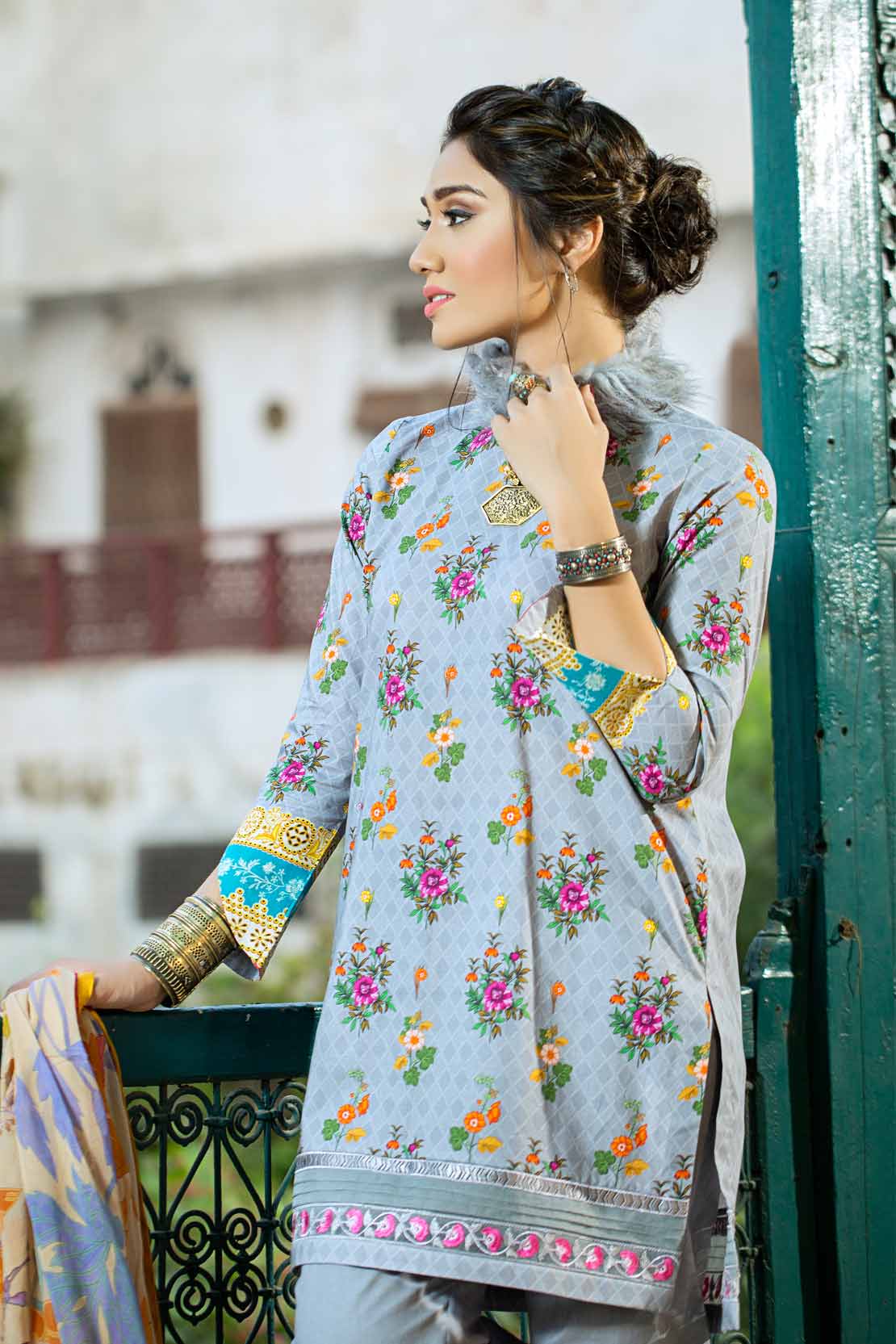 3 PIECE COTTON SUIT RAINA 101228