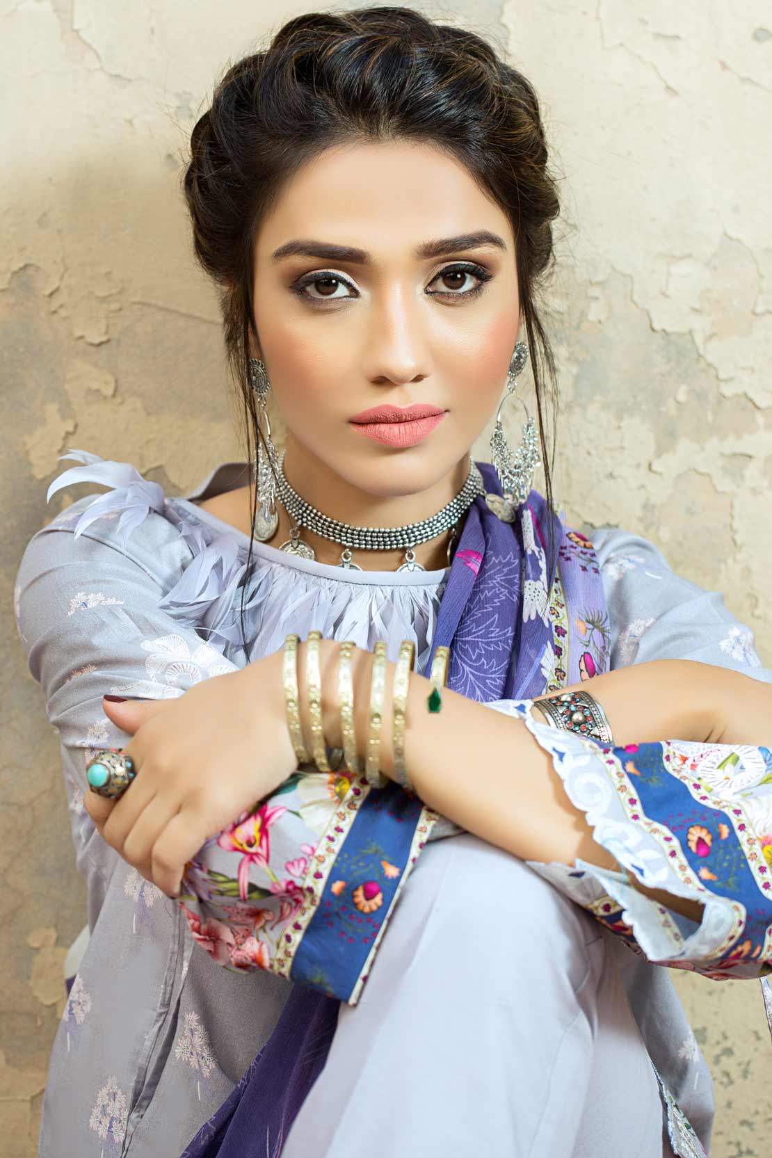 3 PIECE COTTON SUIT DILNAAZ 101225