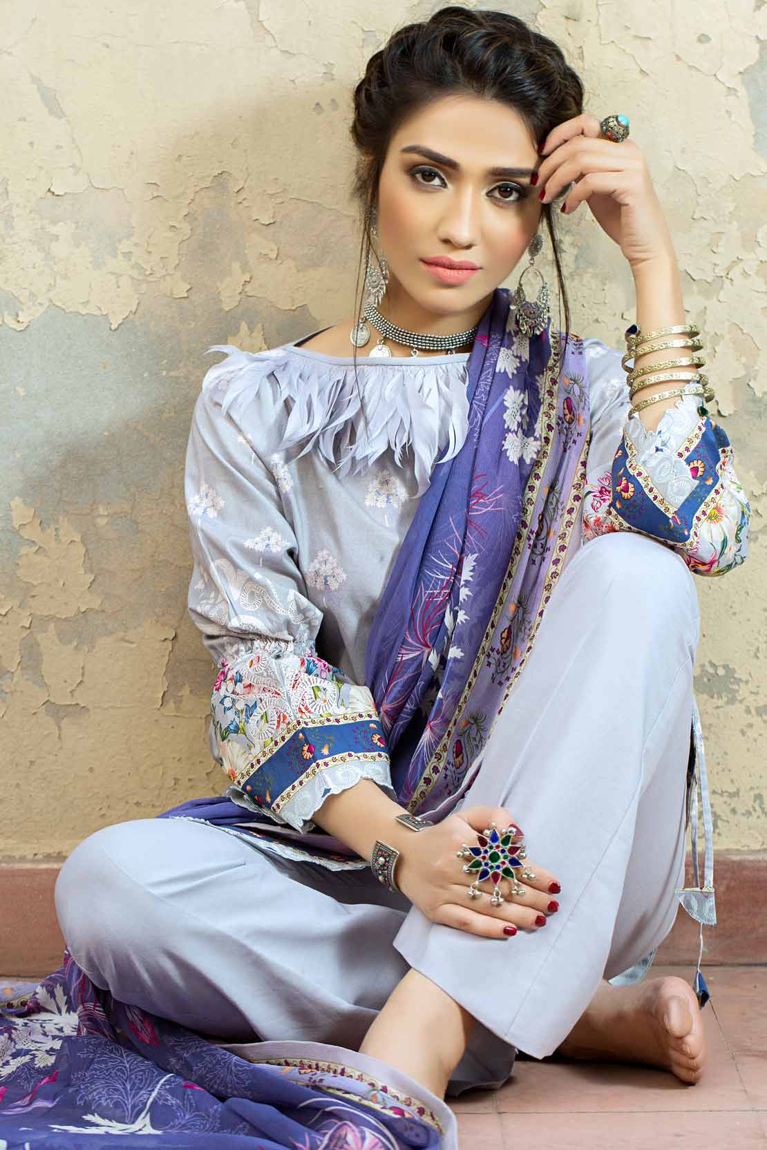 3 PIECE COTTON SUIT DILNAAZ 101225