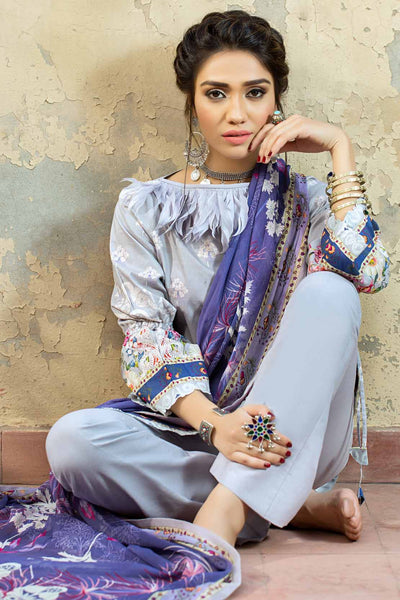 3 PIECE COTTON SUIT DILNAAZ 101225