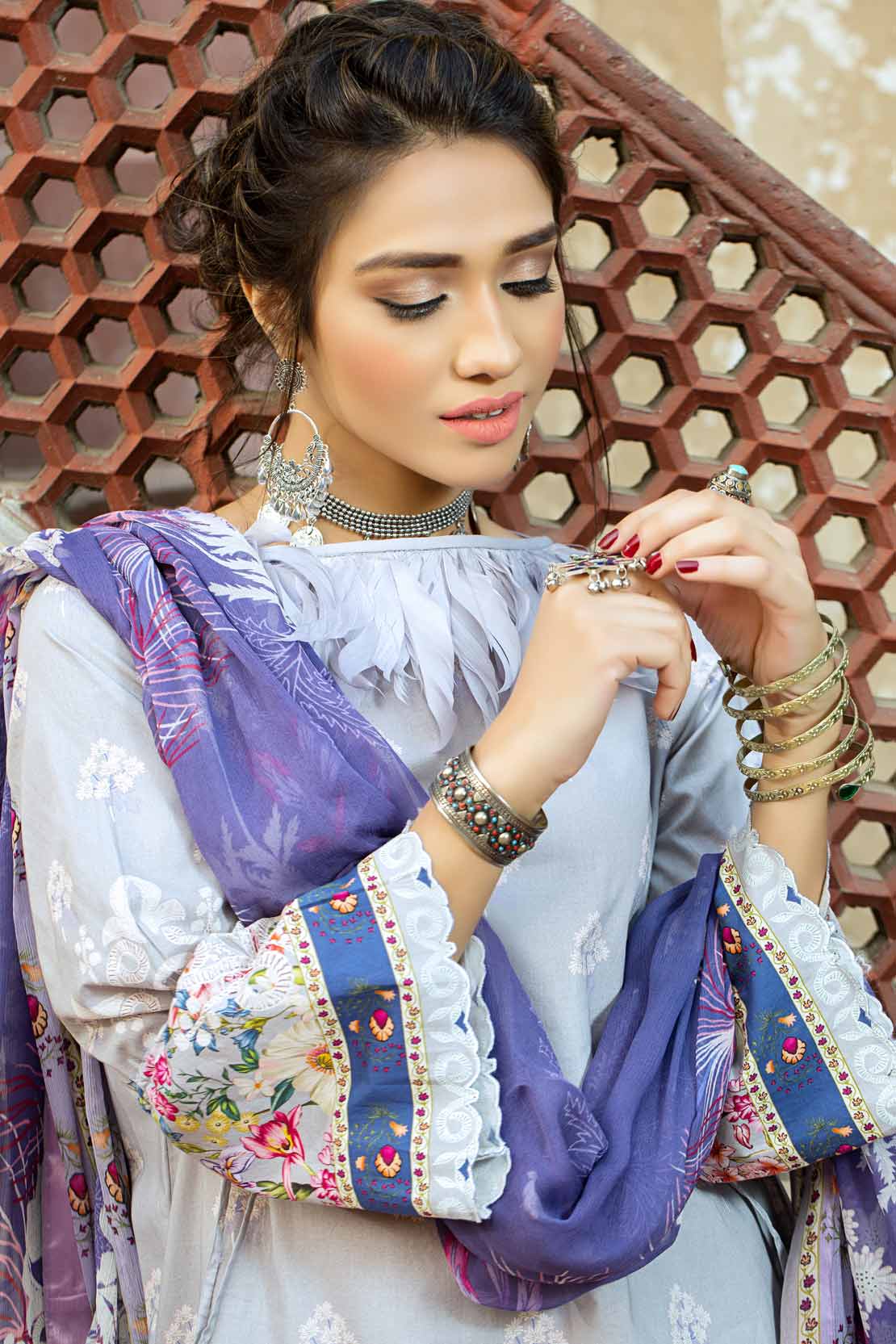 3 PIECE COTTON SUIT DILNAAZ 101225