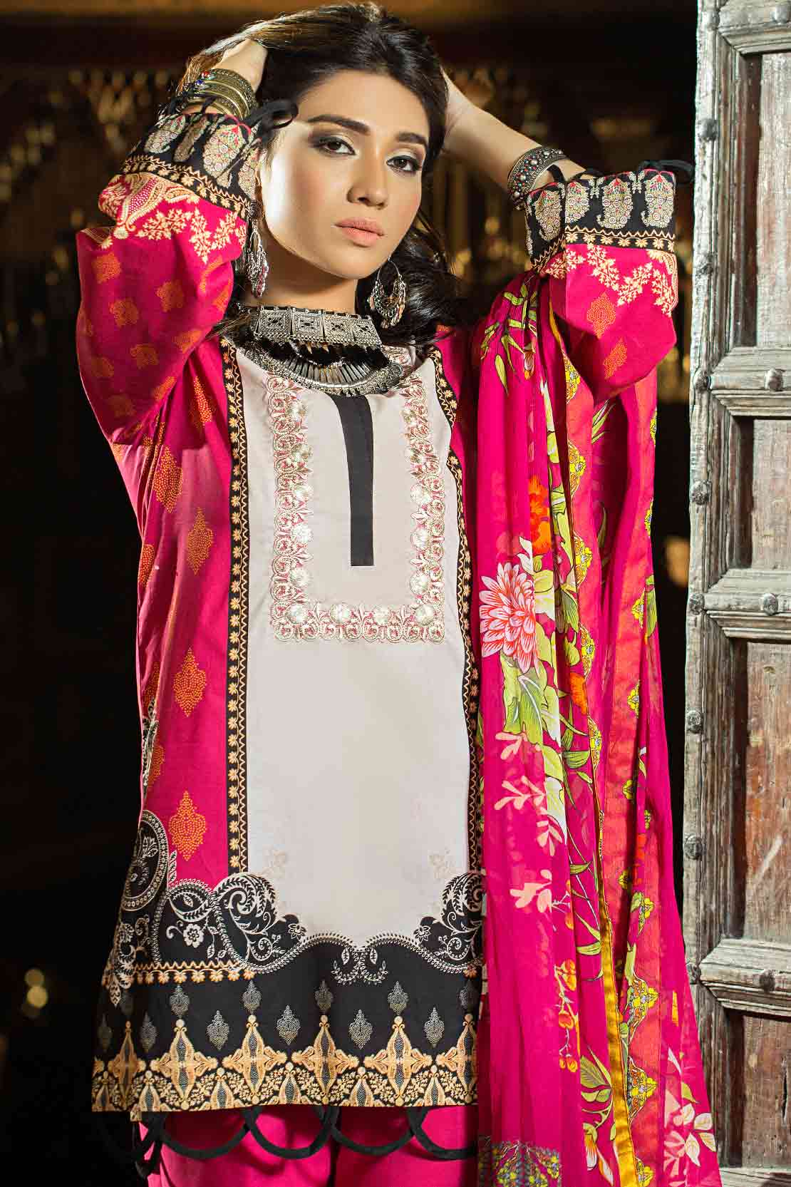 3 PIECE COTTON SUIT NAJIA 101224