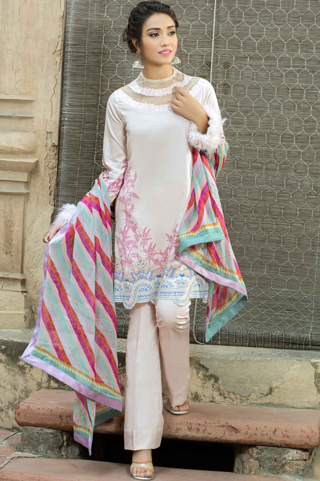 3 PIECE COTTON SUIT GEETIARA 101223