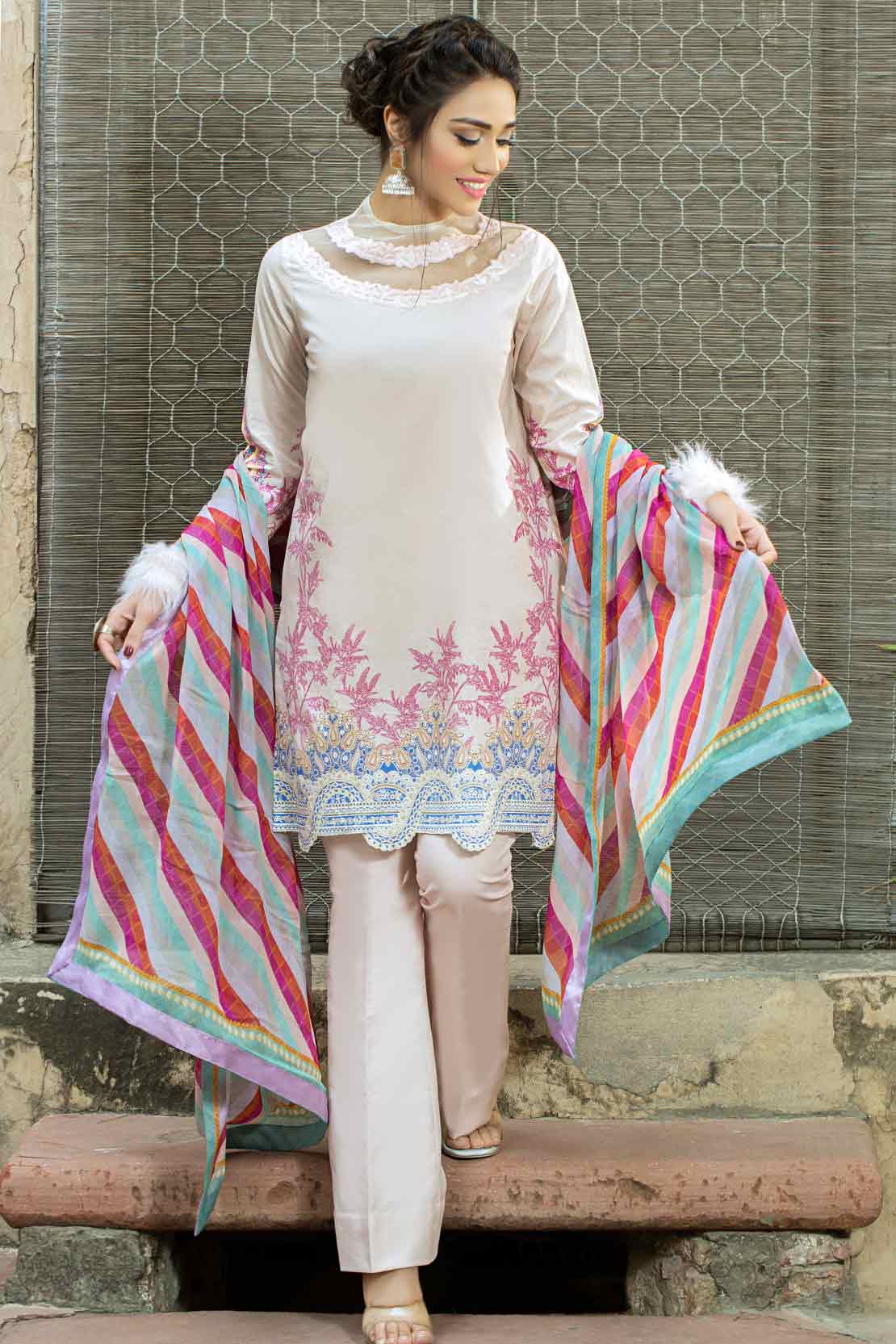 3 PIECE COTTON SUIT GEETIARA 101223