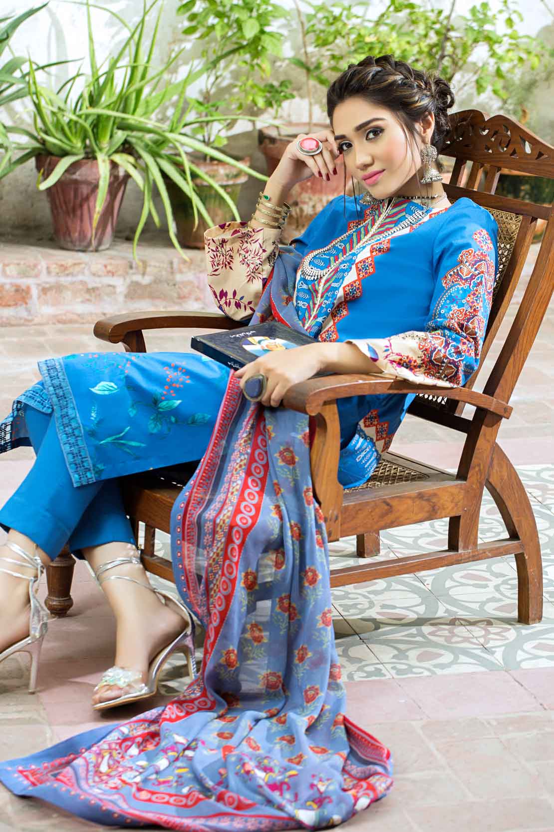 3 PIECE COTTON SUIT ZARNIGAR 101226