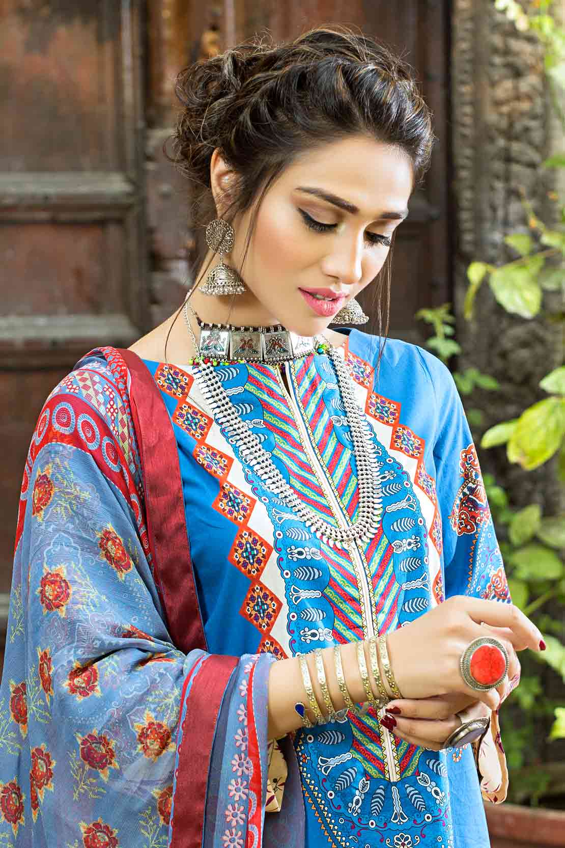 3 PIECE COTTON SUIT ZARNIGAR 101226