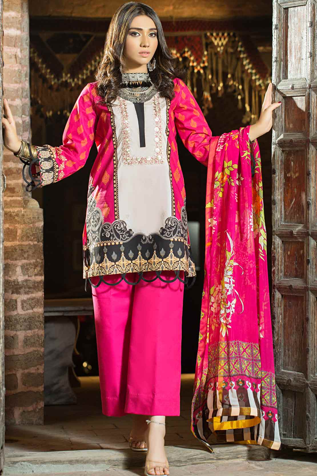3 PIECE COTTON SUIT NAJIA 101224