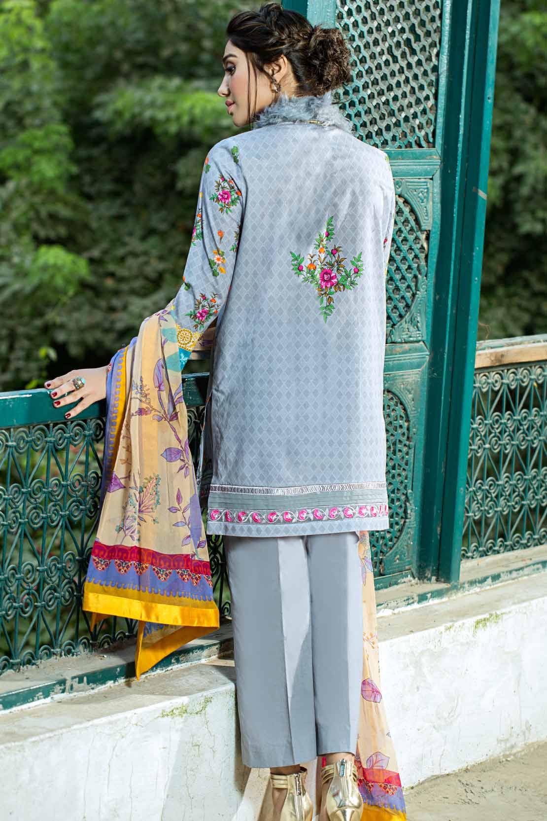 3 PIECE COTTON SUIT RAINA 101228