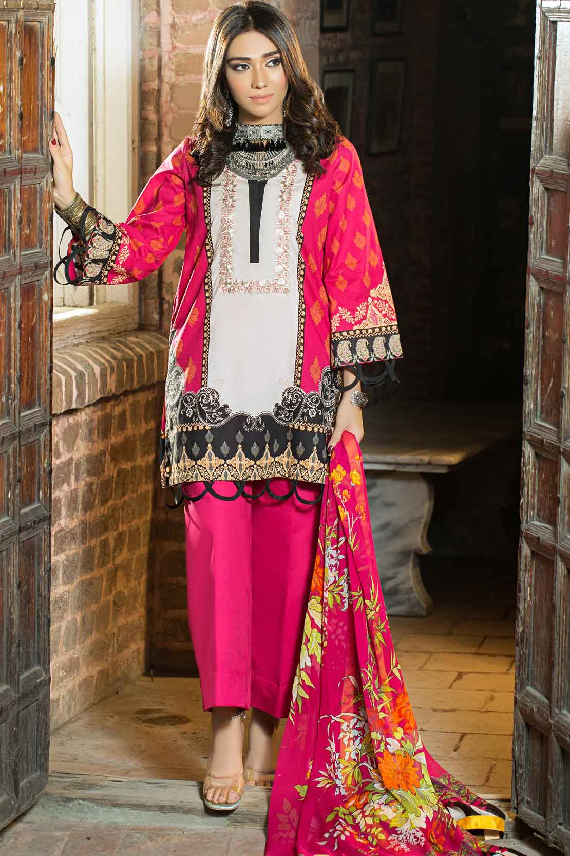 3 PIECE COTTON SUIT NAJIA 101224