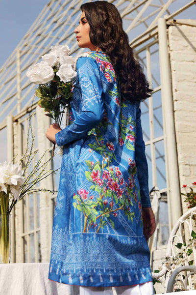 2 PCS DIGITAL PRINTED SUIT ROSE CLEMATIS