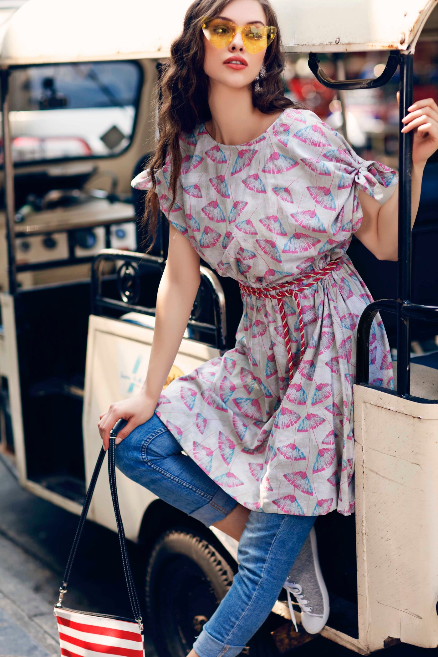 1 PIECE DIGITAL PRINTED LAWN SHIRT VIETNAM PINK 100856
